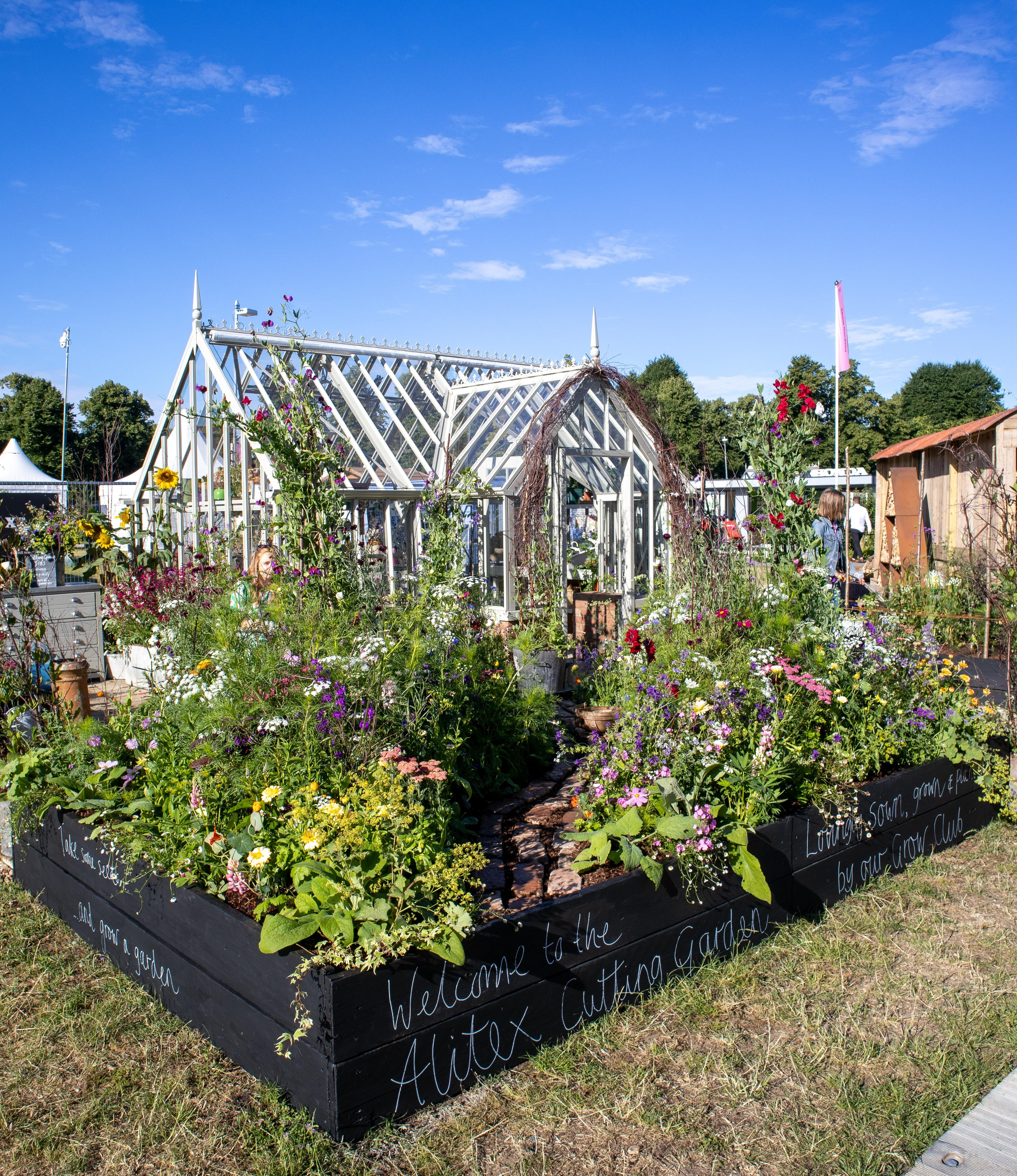 Alitex Tatton Greenhouse at Hampton Court Garden Festival