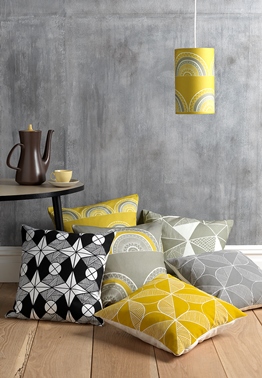 Sian Elin Yellow and Grey Designs