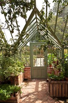Inside of The PIG in the Forest's bespoke greenhouse Inside of The PIG in the Forest's bespoke greenhouse