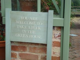 Take a peek in the greenhouse at The PIG in the Forest Take a peek in the greenhouse at The PIG in the Forest