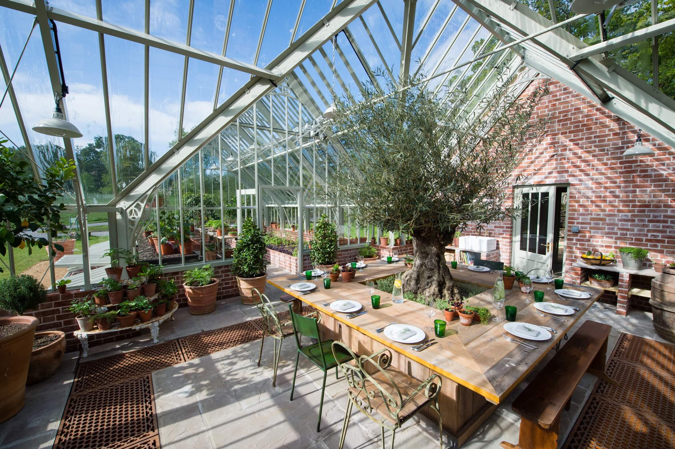 Inside the Lime Wood greenhouse | Photo credit: Amy Murrell