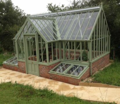 National Trust Tatton freestanding greenhouse