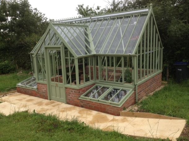 National Trust Tatton freestanding greenhouse