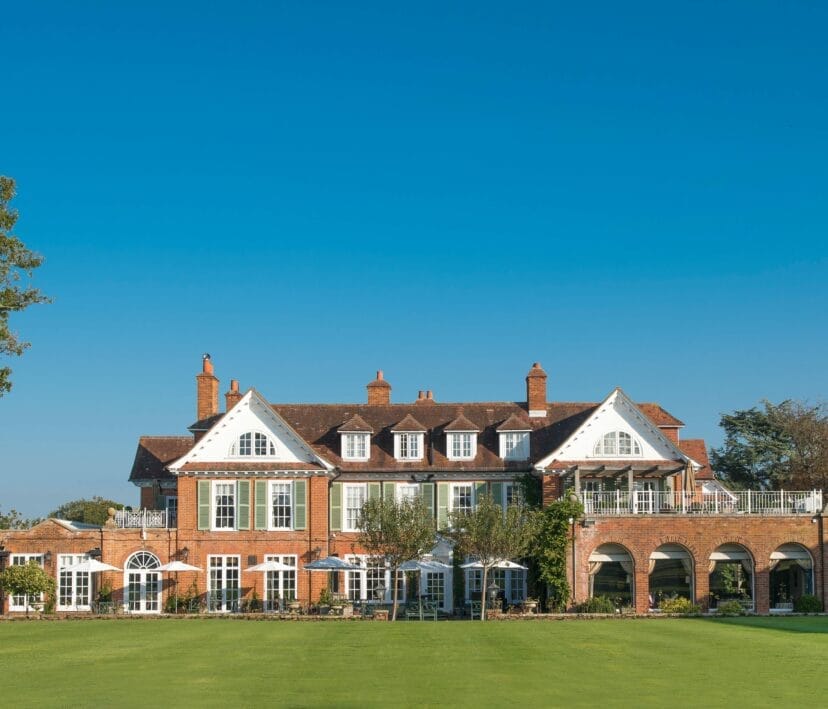 Chewton Glen - Exterior Shot - Croquet Lawn