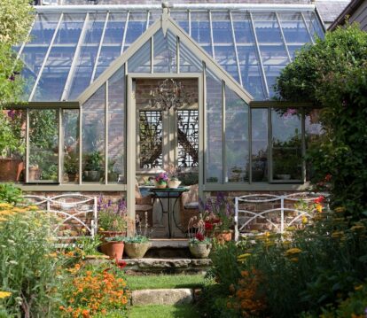 Bespoke, large, 3/4 span greenhouse