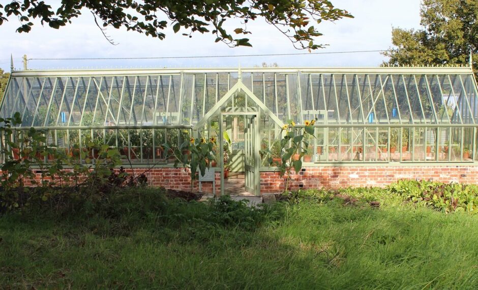 The Pig Hotel in the Forest, greenhouse