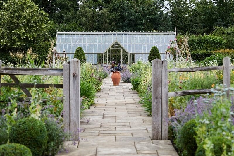 Freestanding Victorian greenhouse