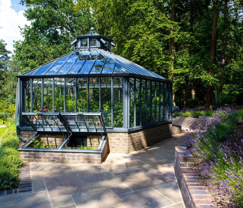 hexagonal greenhouse