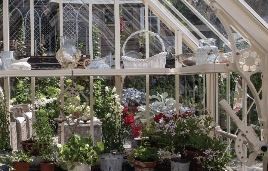 National Trust Mottisfont Greenhouse