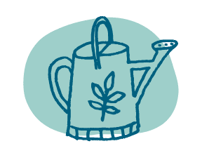 Watering Can illustration