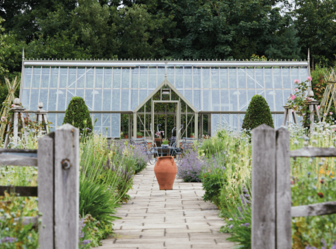 Freestanding traditional greenhouse bespoke