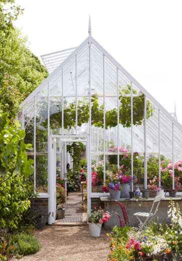 three quarter span lean to greenhouse