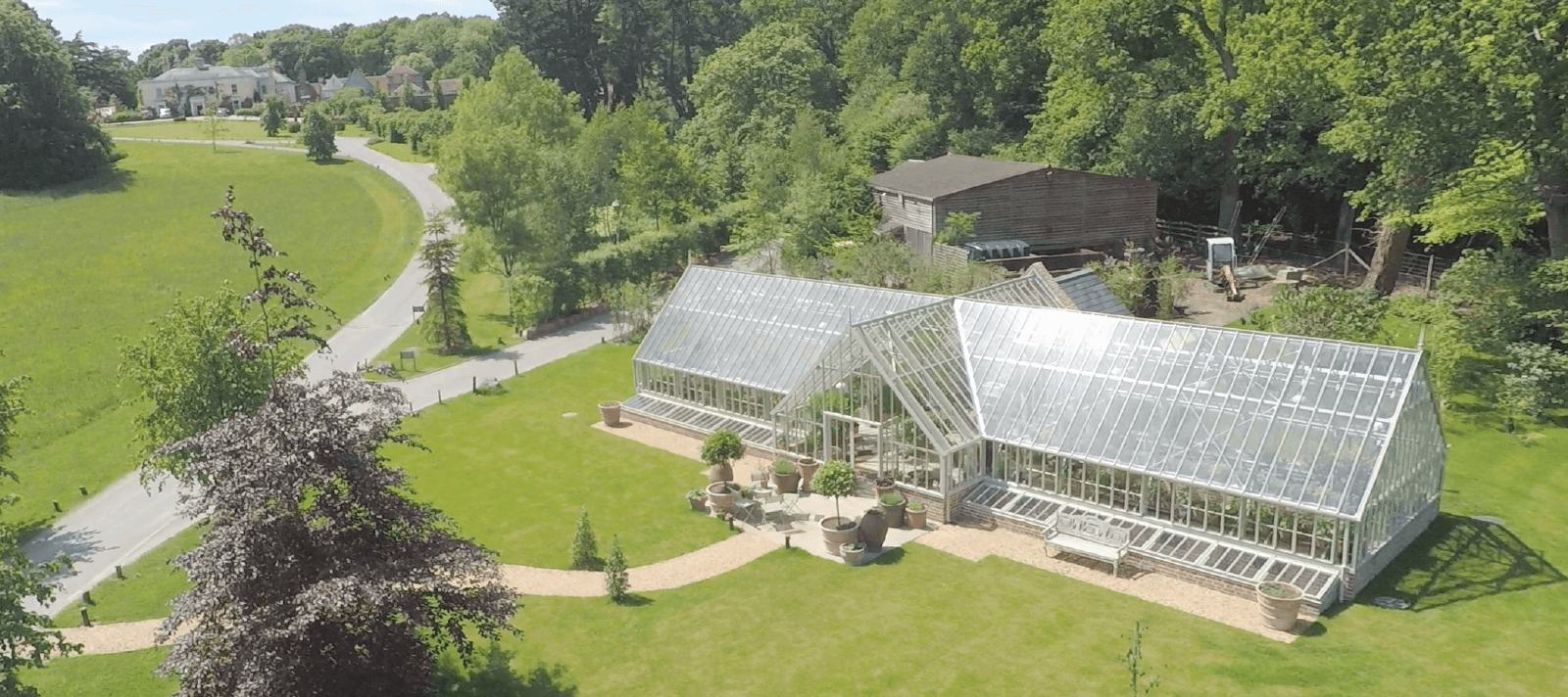 Lime wood hotel bespoke greenhouse
