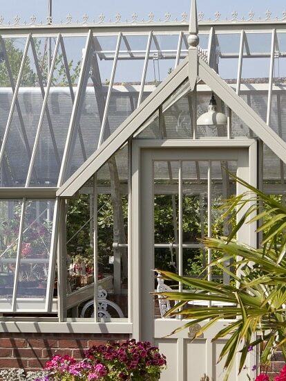 Mottisfont Greenhouse for Growing and Entertaining