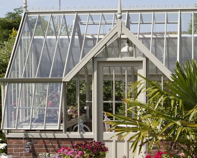 Mottisfont Greenhouse for Growing and Entertaining