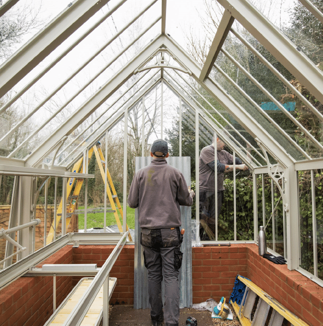 Alitex greenhouse installation