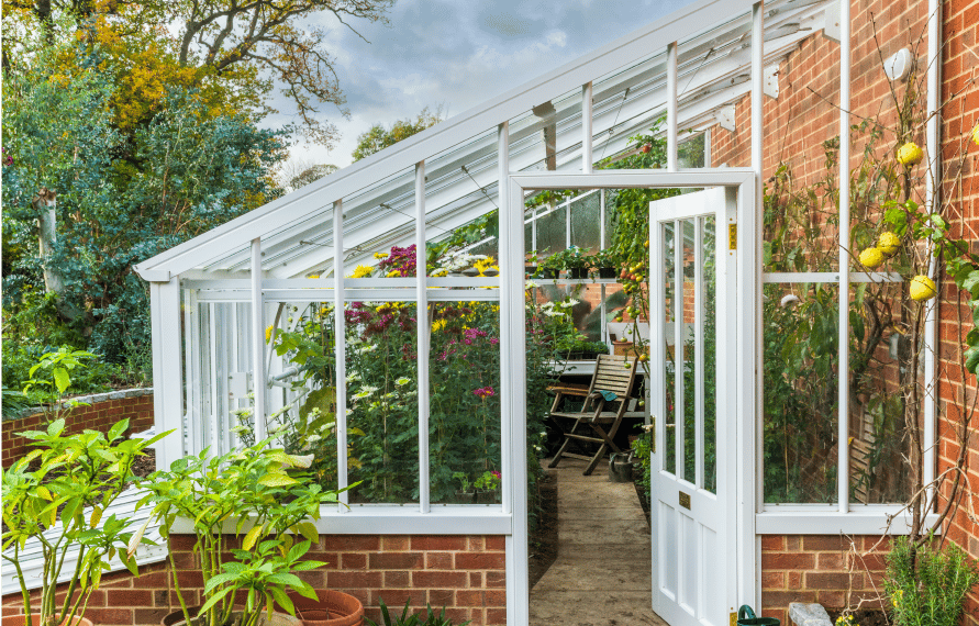 Monopitch Lean-to Greenhouse