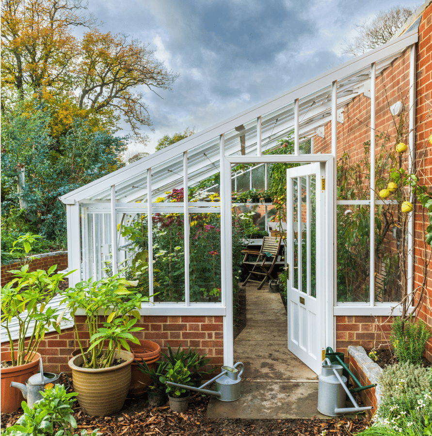 Monopitch Lean-to Greenhouse