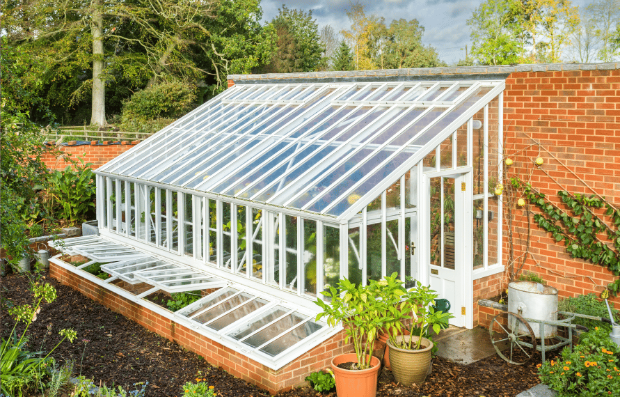 Monopitch Lean-to Greenhouse