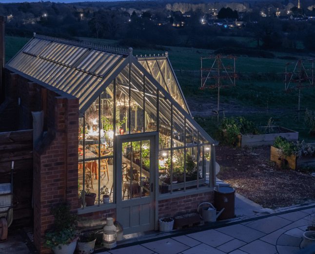 Lean-to Victorian Greenhouse