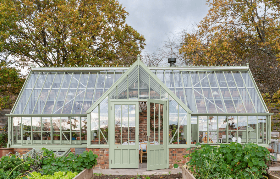 Lean-to Victorian Greenhouse