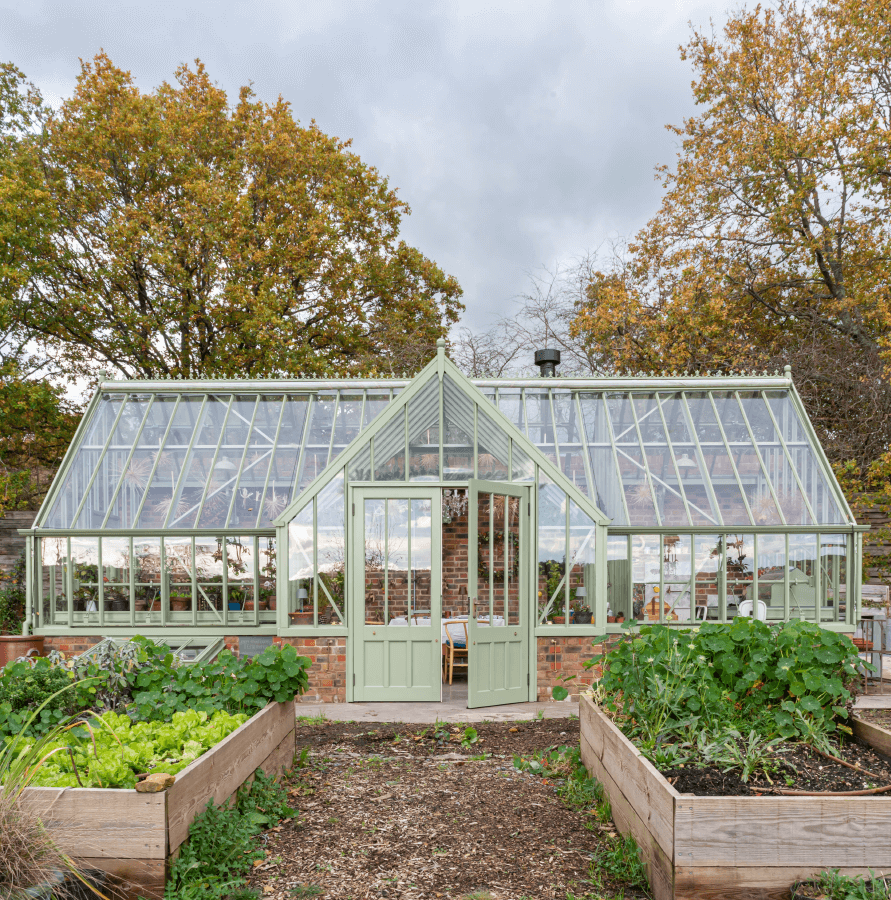 Lean-to Victorian Greenhouse