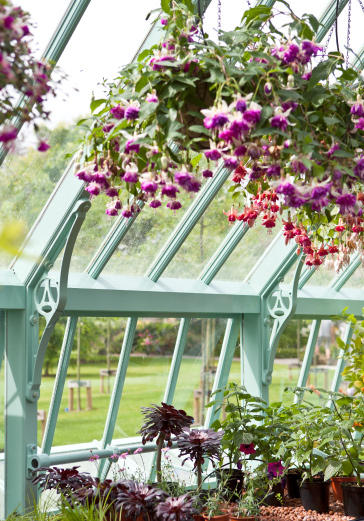 Traditional glazing system victorian greenhouse