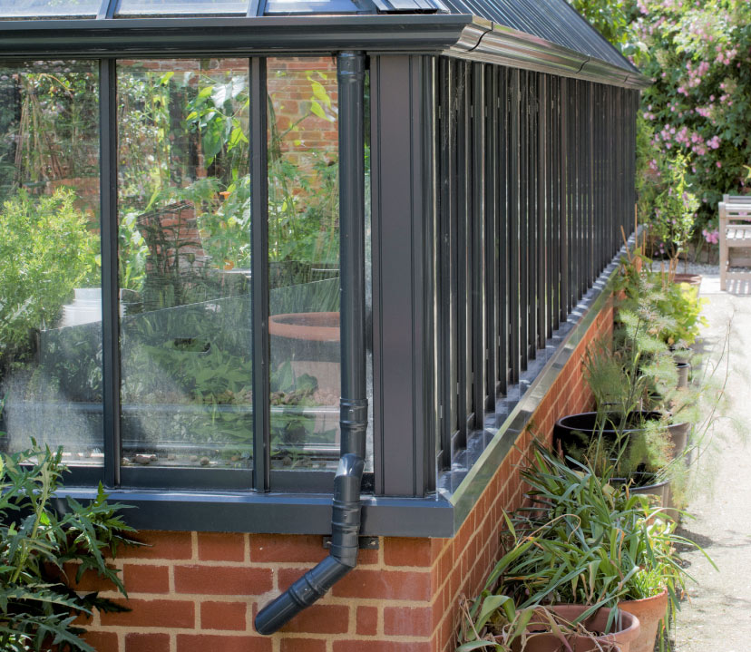 Traditional glazing system victorian greenhouse