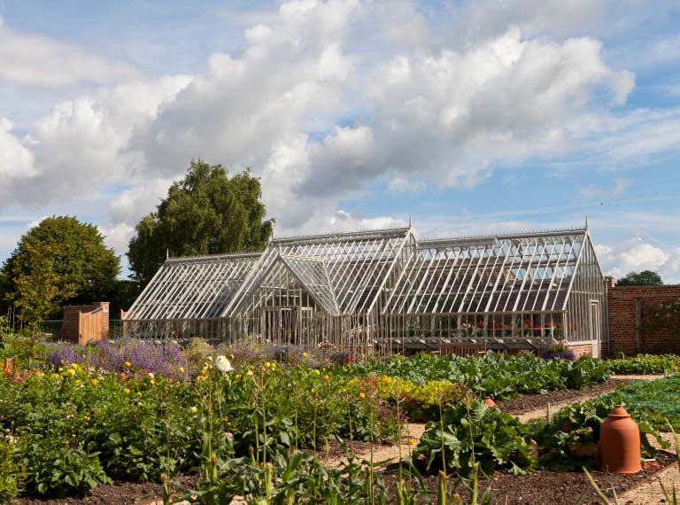 Bespoke victorian aluminium greenhouse