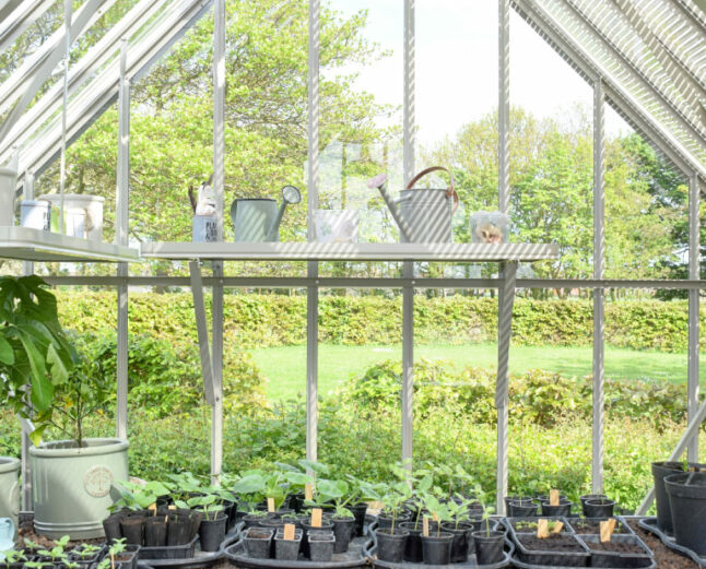 Tatton greenhouse internal layout