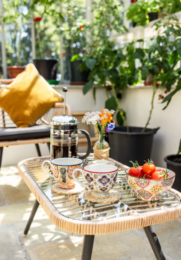 Jersey B&B Gardeners Rest inside Alitex Greenhouse