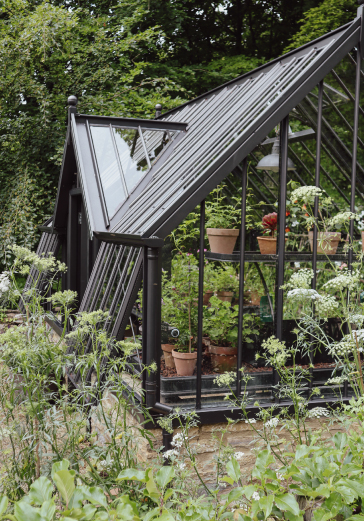 Alitex black mottisfont greenhouse front